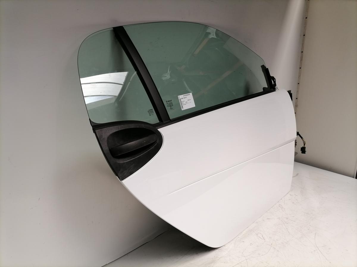 Smart Fortwo 451 ED3 original T&uuml;r rechts EAZ Wei&szlig; Bj.2013